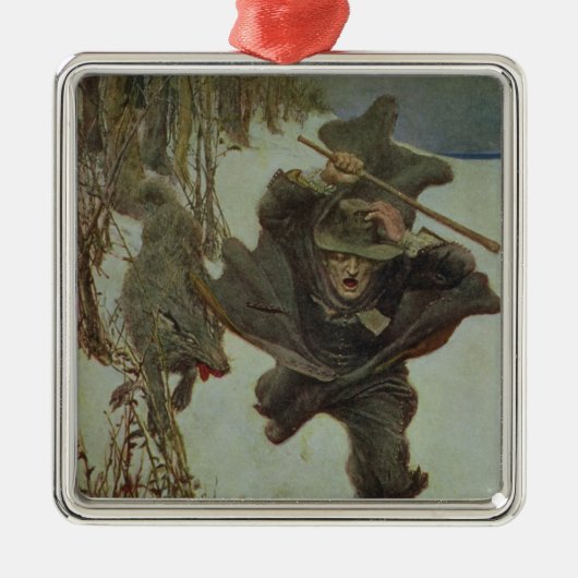 それが博士を追跡したらウィルキンソン メタルオーナメント (正面)