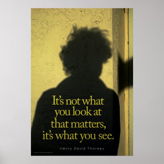 それが君の目に見えるものだ ポスター (正面)