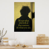 それが君の目に見えるものだ ポスター (キッチン)