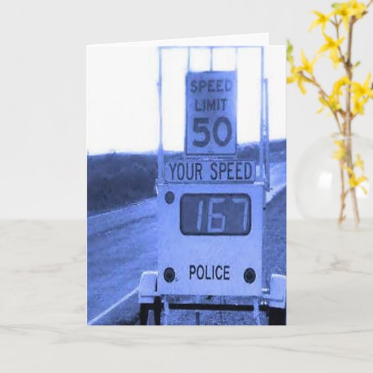 それが好む乗車はそれを盗みました カード (黄色い花)