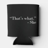 それが彼女の言った事だ 缶クーラー (裏面)