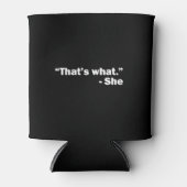 それが彼女の言った事だ 缶クーラー (正面)