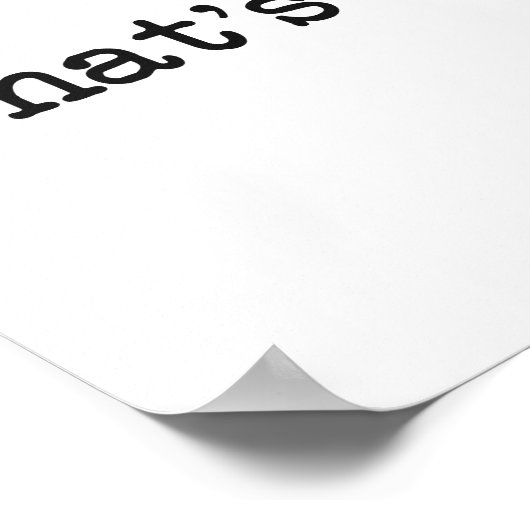 それが彼女の言った引用文 ポスター (角)