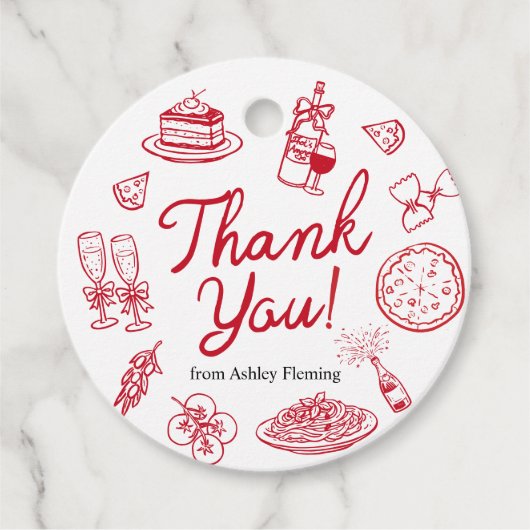 それが愛よ、ありがとう フェイバータグ (正面)