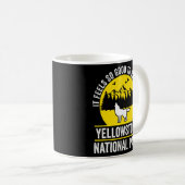 それが感じイエローストーンパークイエローストーン公園 コーヒーマグカップ (正面右)