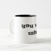 それが時ほしいと思います! か。 ツートーンマグカップ (正面左)