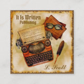 それが書ヴィンテージだ スクエア名刺 (正面)