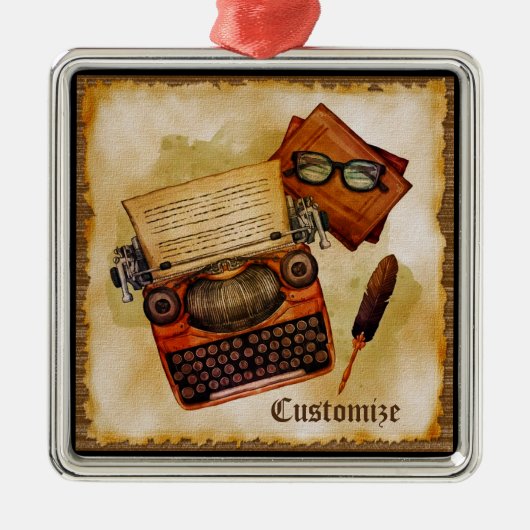 それが書ヴィンテージだ メタルオーナメント (正面)