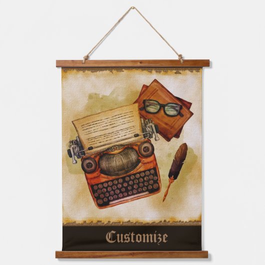 それが書ヴィンテージだ 吊り下げ型タペストリー (正面)