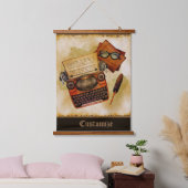 それが書ヴィンテージだ 吊り下げ型タペストリー (寝室)