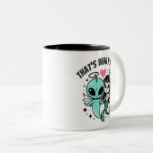 それが水中の恋だ ツートーンマグカップ (正面右)