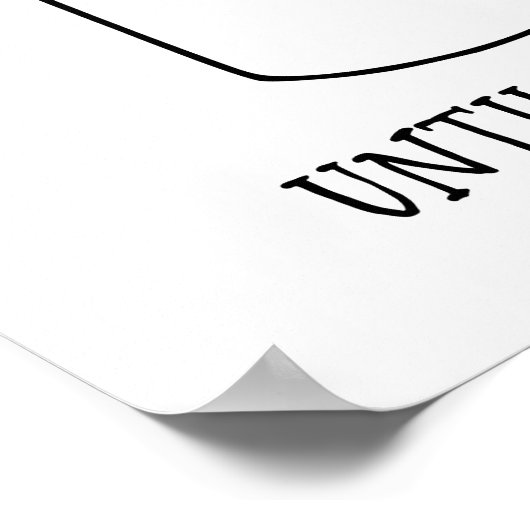 それが消えるま得で何を知らない。 ポスター (角)