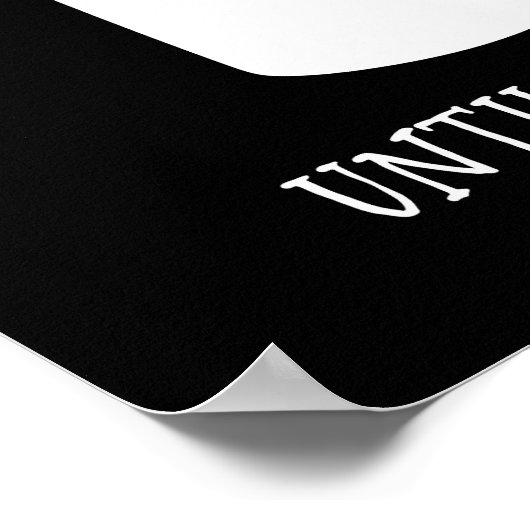 それが消えるま得で何を知らない。 ポスター (角)