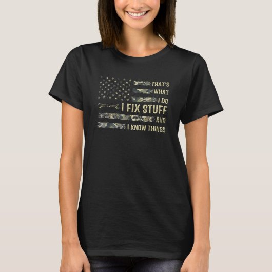 それが私が修正する物であり、私は同じことを知っている Tシャツ (正面)