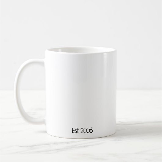 それが私のいとこの漫画コーヒーマグ コーヒーマグカップ (左)