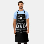 それが私のやること BBQの王様お父さんです エプロン (着用した状態)