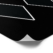 それが私のサインスノーボード雪マウンテンスキーヤーSk ポスター (角)