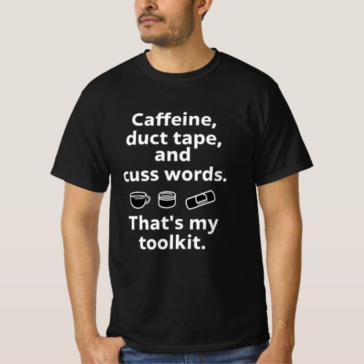 それが私のツールキット おもしろい職人とメカニック Tシャツ (正面)
