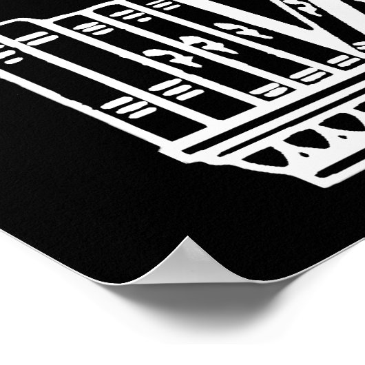 それが私の仕事だ – 私は勉強と私は知っている ポスター (角)