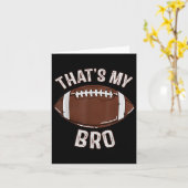 それが私の兄のフットボール姉妹家族ゲームデー カード (黄色い花)