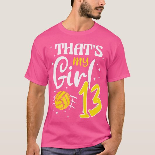 それが私の女の子バレーボール13 Tシャツ (正面)