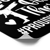 それが私の娘誇りを持った空手ママ空手マザー ポスター (角)