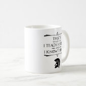 それが私の歴史教えだ コーヒーマグカップ (正面右)