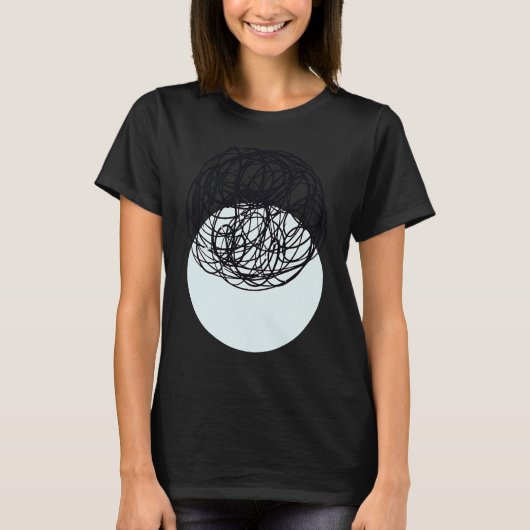 それが私の考え抽象芸術装置イラストレーションG Tシャツ (正面)