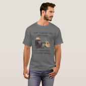 それが私の行うこと – 私はギターとKの遊犬をペットする Tシャツ (正面フル)