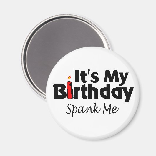 それが私の誕生日を引っ張った マグネット (正面/裏面)