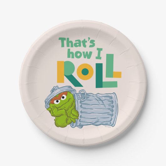 それが私の転がやり方 ペーパープレート (正面)