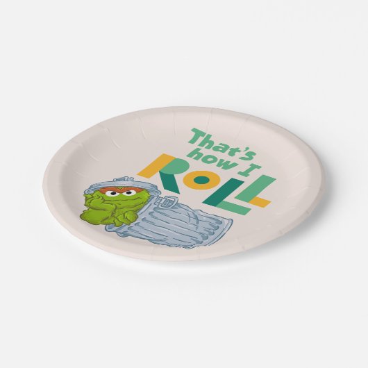 それが私の転がやり方 ペーパープレート (アングル)