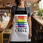 それが私の転がやり方 – LGBTIQ Flags Color エプロン<br><div class="desc">🎨「あ転があ！」 🏳️ 🌈このエプロンは全てのプライドの雰囲気を完璧な色で満たしている。あなたはのベーキング、焼き物、またはキッチンを所有する場合は、なぜ大声で行わない誇りを持ったか。✨調理師の準備ができてスタイルの真の色を表示？🍳💛この鮮やかエプロンは単なるキッチンの必須ではない。愛とプライドと自信のお祝いだ転が!🌈✨</div>
