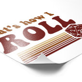 それが私の転がファンタジーゲームd20サイコロ フォトプリント (角)