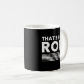 それが私転がのおもしろいボーリング男性へとKの方法である コーヒーマグカップ (正面右)