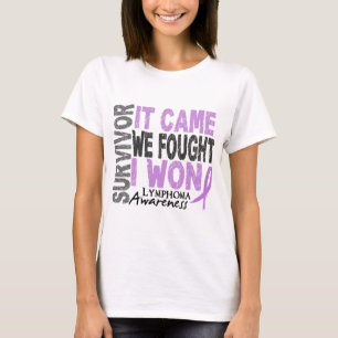 それが私達を来たリンパ腫の生存者によっては私が勝ちました戦いました Tシャツ
