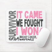 それが私達を来た乳癌の生存者によっては私が勝ちました戦いました マウスパッド (マウス)