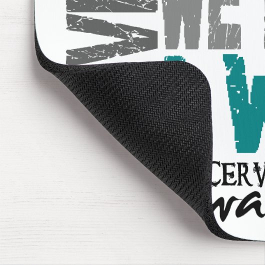 それが私達を来た子宮頸癌・の生存者によっては私が勝ちました戦いました マウスパッド (コーナー)