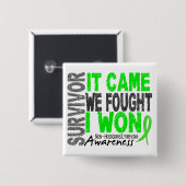 それが私達を来た非Hodgkinsリンパ腫の生存者は戦いました 缶バッジ (正面&裏面)