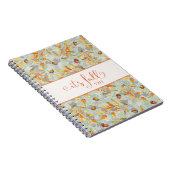 それが秋オールオータムタイポグラフィ ノートブック (右側)