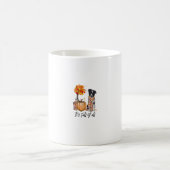 それが秋Y'all縁ど Collie Pumpkin Dog Autumn H コーヒーマグカップ (中央)