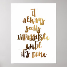 それが終わるまで不可能に思える ポスター