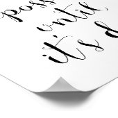 それが終わるまで不可能に思える ポスター (角)