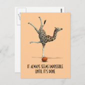 それが終わるまで不可能に思える ポストカード (正面/裏面)