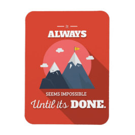 それが終わるまで不可能に思える マグネット