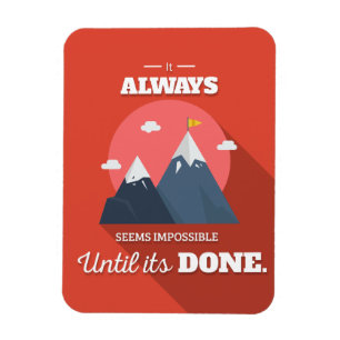 それが終わるまで不可能に思える マグネット