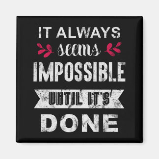 それが終わるまで不可能に思える マグネット