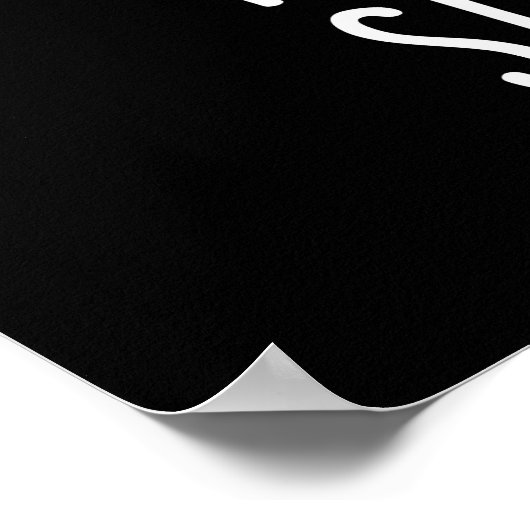 それが羊が動物プンおもしろいダークBGと言ったこと ポスター (角)