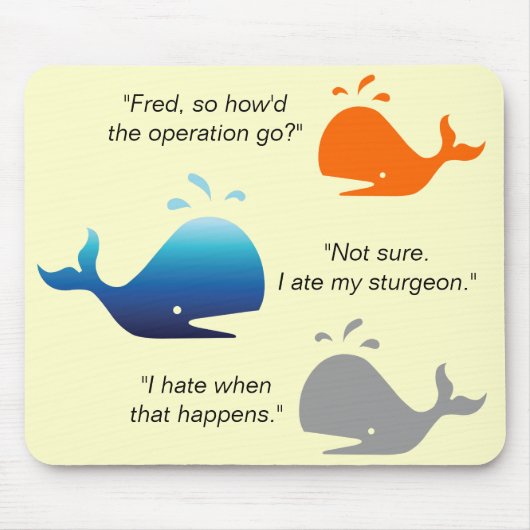 それが起こる場合のOff_Iの噴出の憎悪 マウスパッド (正面)