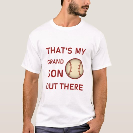 それが野球の孫だ Tシャツ (正面)